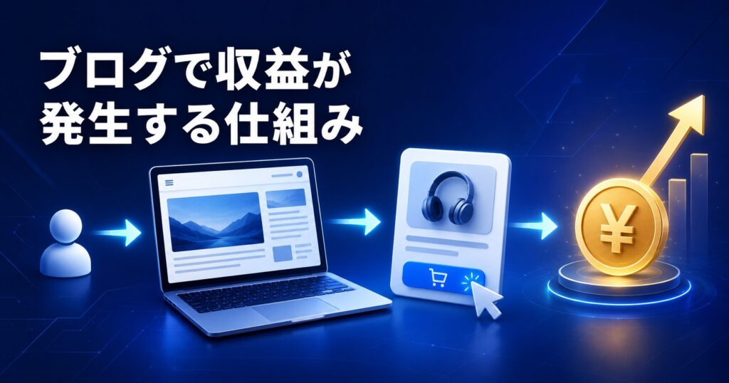 ブログで収益が発生する仕組み